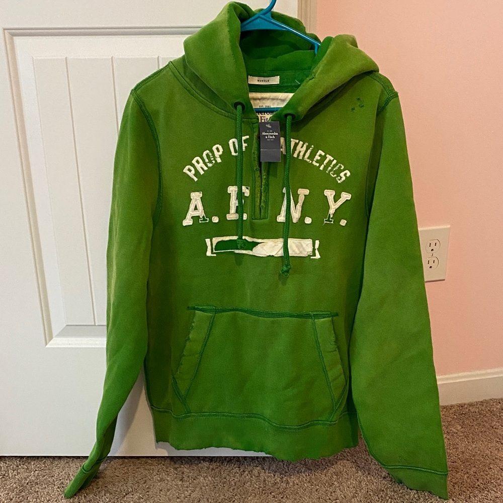 Abercrombie & Fitch half zipped  vintage Hoodie